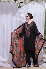 Screen Printed Lawn Dupatta with Thick Embroidered Border