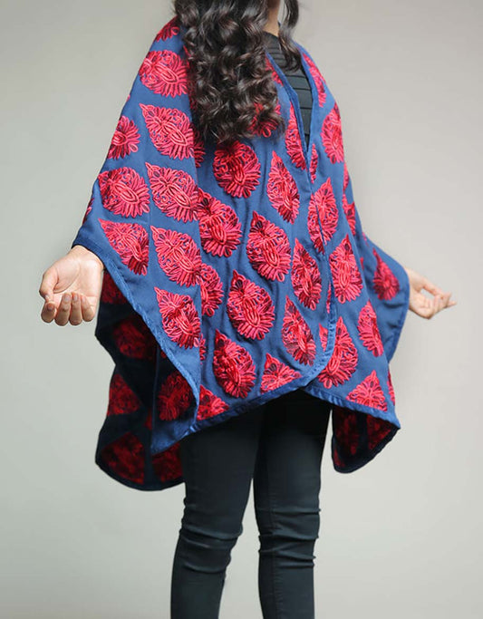Blue & Red Cape