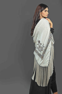 White Tassle Classic Scarve (Limited Edition)