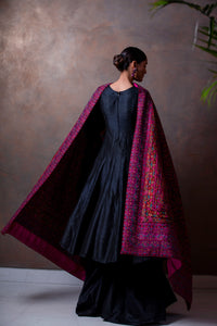 Reshamkar Raw Silk with Full Embroidery Work