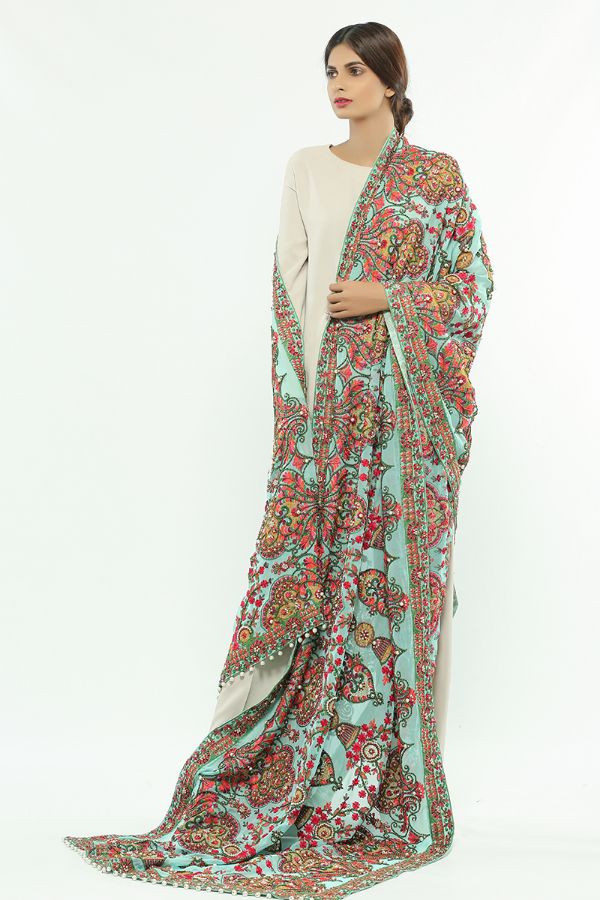 Picture of Hand Made Chiffon Shawl